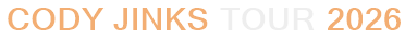 Cody Jinks Tour 2026